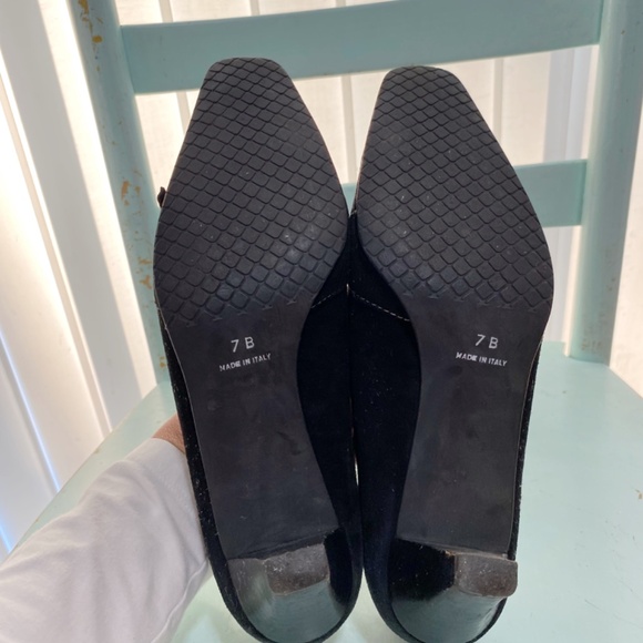 Amalfi Made in Italy Size 8 Women’s Black Pumps - Picture 8 of 8